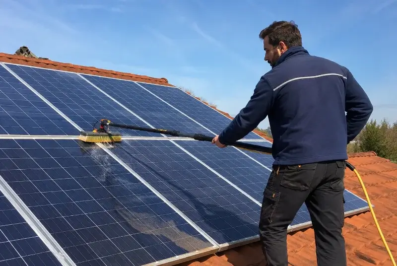 Nettoyage et entretien de panneaux solaires à Souel